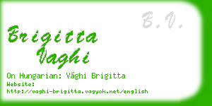 brigitta vaghi business card